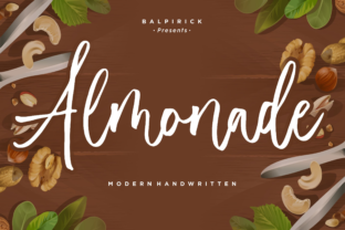Almonade: A Friendly Script Typeface for Modern Editorial Design