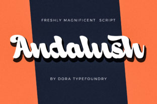 Andalush: A Friendly Handwritten Typeface for Branding