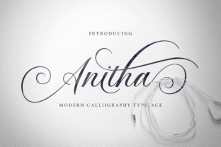 Anitha: The Script Handwritten Font for Clear Campaigns