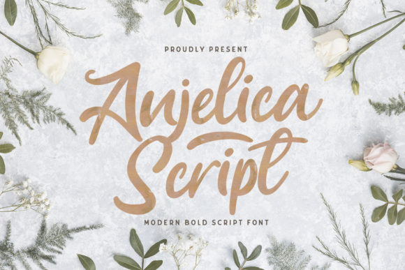Anjelica: A Flowing Script Handwritten Font for Editorial Design
