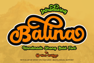 Balina: A Modern Handwritten Font for Editorial Design