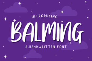 Balming Font: A Playful Typeface for Creative Brands
