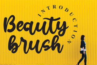 Beauty Brush Typeface for Authentic Branding