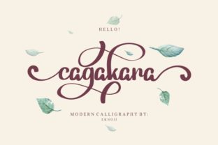 Cagakara Font: Elevate Your Campaign Visuals