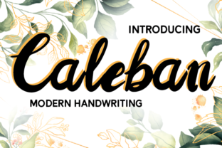 Caleban: A Friendly Script Handwritten Font for Web Design