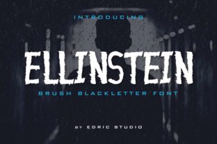 Ellinstein: A Bold Handwritten Typeface for Branding