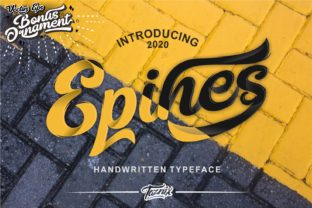 Epines: A Modern Handwritten Typeface for Editors