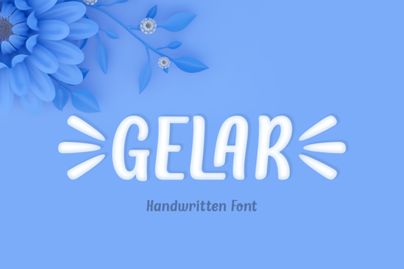 Gelar: A Friendly Script Handwritten Font for Brands