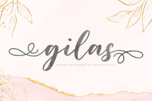 Gilas Font Review: Elegant Script for Makers