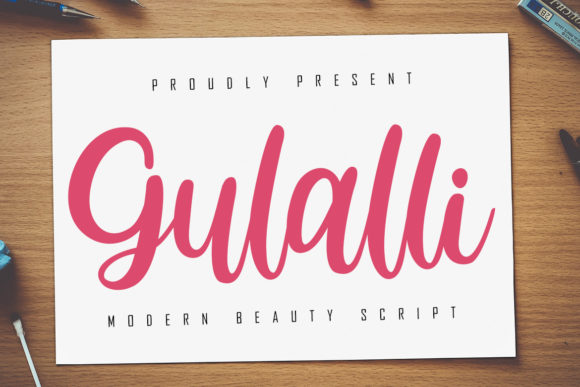 Gulalli: The Authentic Script Handwritten Font for Marketers
