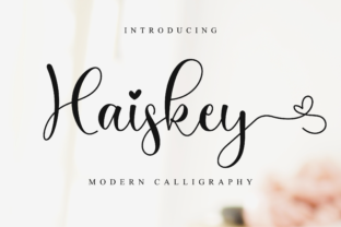 Haiskey Font: A Soft Script for Modern Campaigns