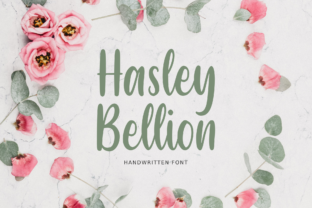Hasley Bellion: A Handwritten Font for Elegant Makers