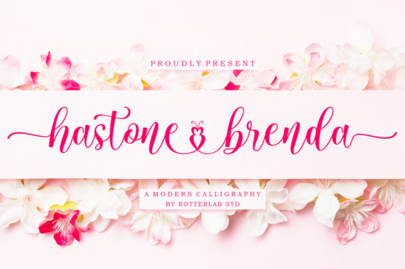 Hastone Brenda: A Flowing Script Typeface for Campaigns