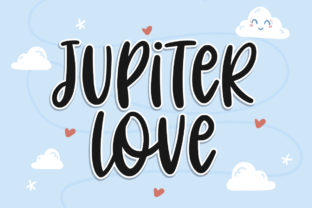 Jupiter Love Font for Crafters and Makers