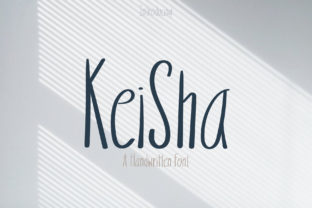 Keisha: A Script Handwritten Font for Digital Brands