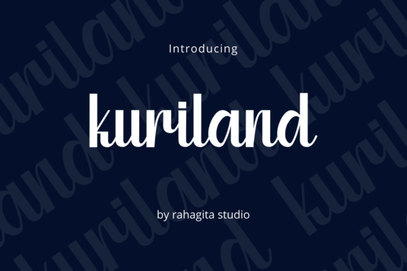 Kuriland: Elegant Script Handwritten Fonts for Brands