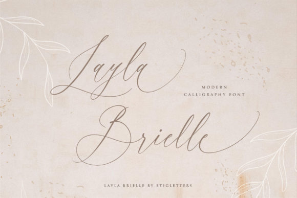 Layla Brielle: An Elegant Script Handwritten Font