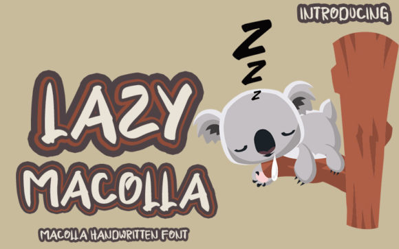 Lazy Macolla Font: A Friendly Script for Creative Projects