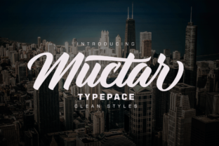 Muctar: A Bold Handwritten Font for Authentic Brands
