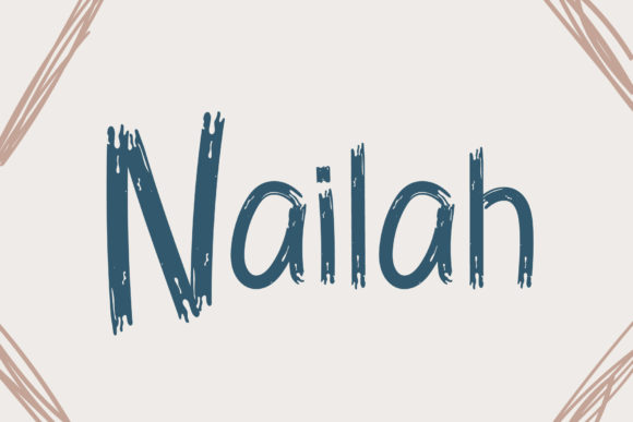 Nailah Font: Friendly Branding for Small Business