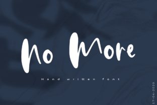 No More Typeface for Bold Branding