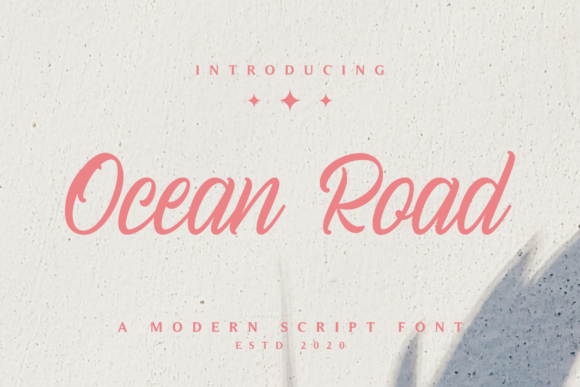 Ocean Road: A Friendly Script Font for Social Campaigns