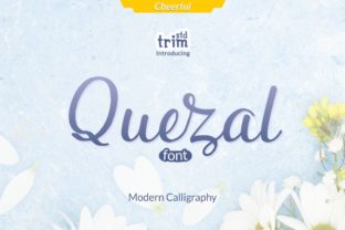 Quezal: A Handwritten Typeface for Authentic Branding