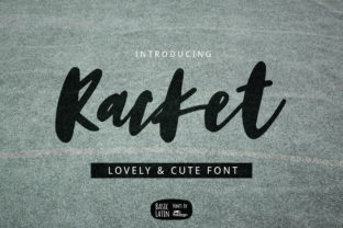 Racket Font: Authentic Script for Digital Campaigns
