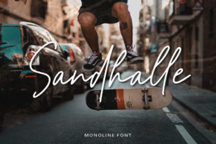 Sandhalle: The Handwritten Font for Clear Campaigns