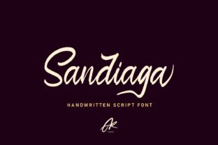 Sandiaga: A Soft Script Handwritten Font for Editors
