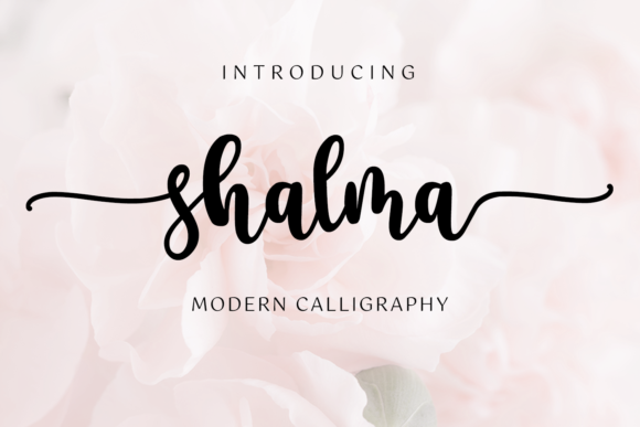 Shalma: The Handwritten Font for Bold Branding