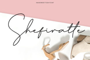Shefiratte Font for Elegant Handmade Branding