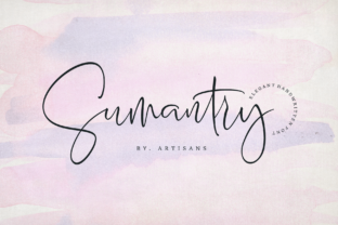 Sumantry Font: Elevate Your Brand with Handwritten Style