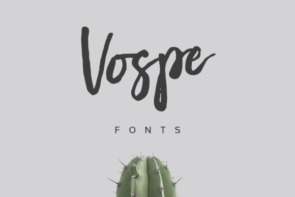 Vospe: The Authentic Handwritten Font for Crafters