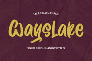 Wayslake Font Review: A Friendly Script for Designers